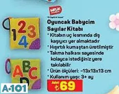 BİRLİK OYUNCAK BABYCİM SAYILAR KİTABI